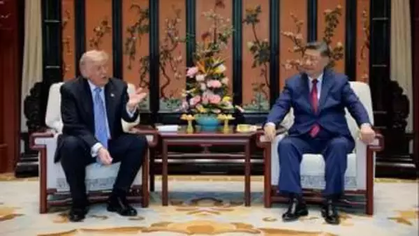 中国を後にするトランプ氏、具体的な成果は乏しいものの米中関係には安定化の兆し