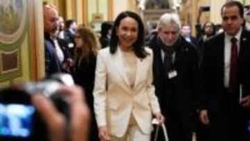 ベネズエラのマチャド氏、ノーベル平和賞メダルをトランプ氏に「贈呈」