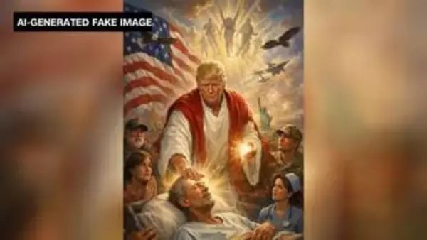 トランプ氏をキリストに模した画像が削除　対イラン戦争めぐりローマ教皇と対立