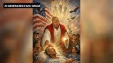 トランプ氏をキリストに模した画像が削除　対イラン戦争めぐりローマ教皇と対立