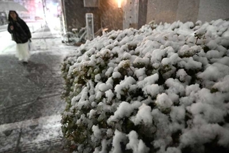 【写真多数】千葉県内で大雪・着雪注意報　気象庁