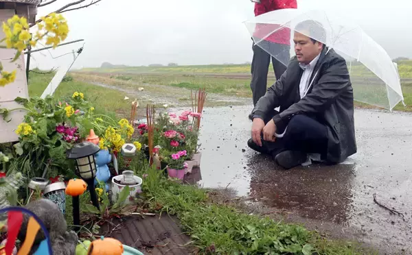 リンさん、１８歳迎えるはずだった　父がピンクの花植え追悼「天国で幸せでいて」　松戸小３女児殺害９年