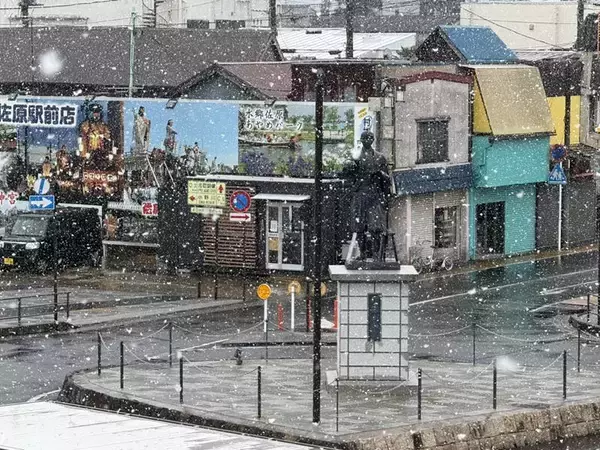 【動画あり】千葉県内、雪降り始める　８日未明にかけて積雪の可能性も