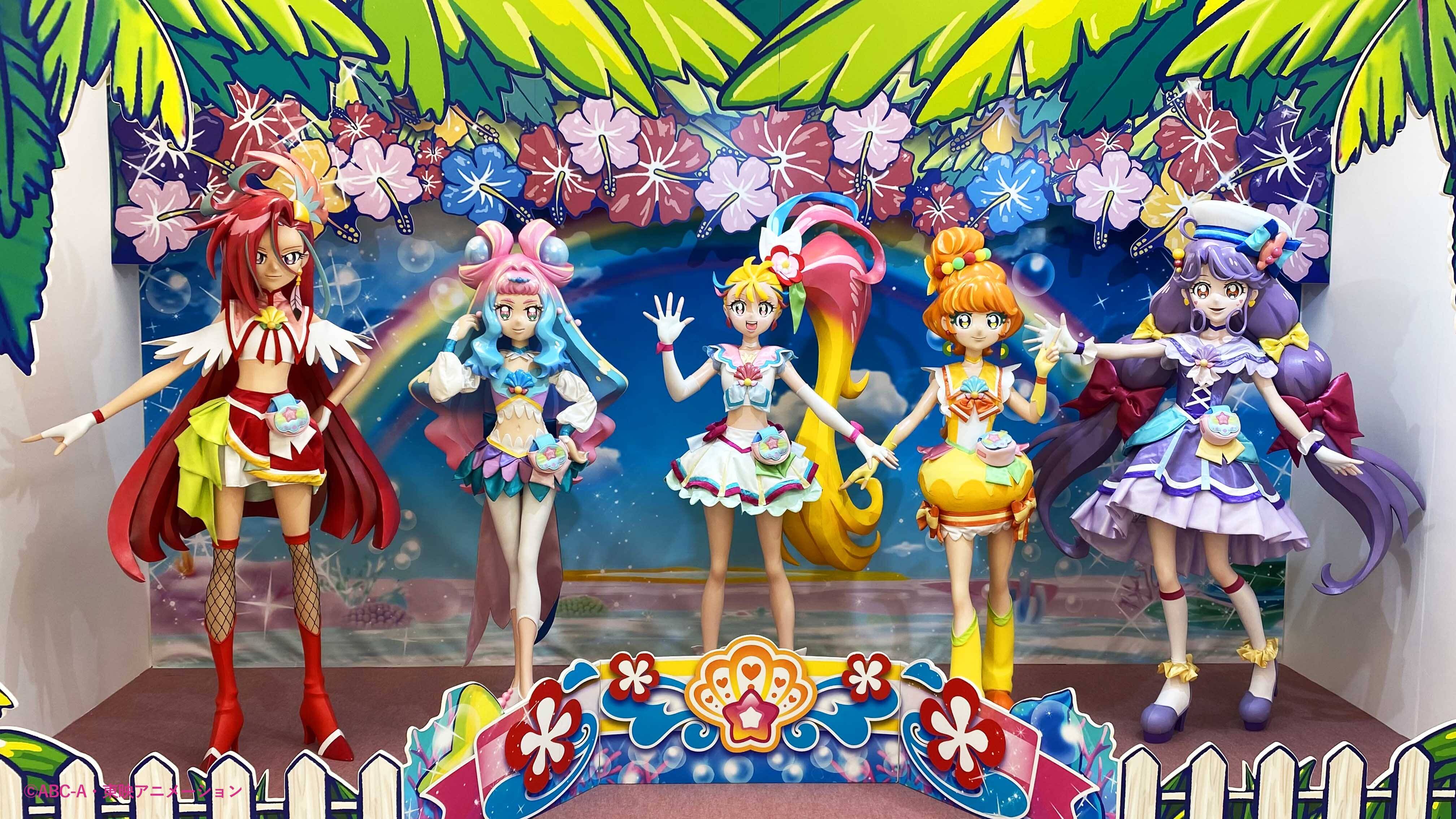 トロピカル ジュ プリキュア トキメク思い出メイクツアー 池袋 サンシャインシティでスタート 21年8月6日 エキサイトニュース