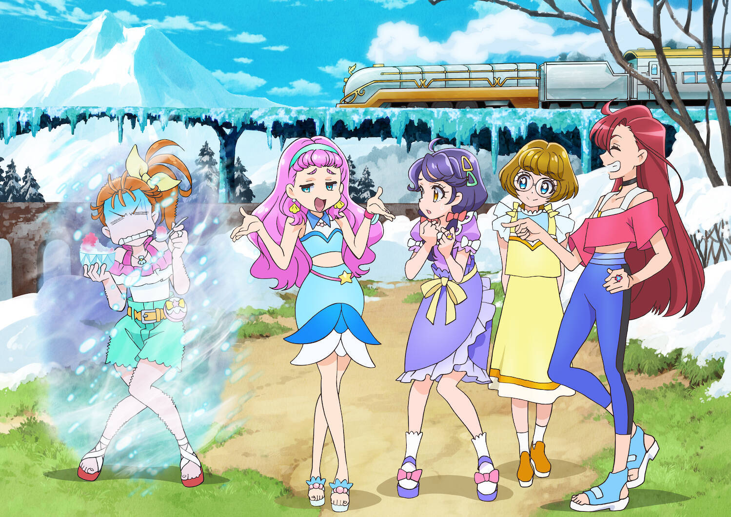 映画トロピカル ジュ プリキュア 雪のプリンセスと奇跡の指輪 新場面写真解禁 映画オリジナルキャラクター シャロン王女の姿も 21年8月31日 エキサイトニュース