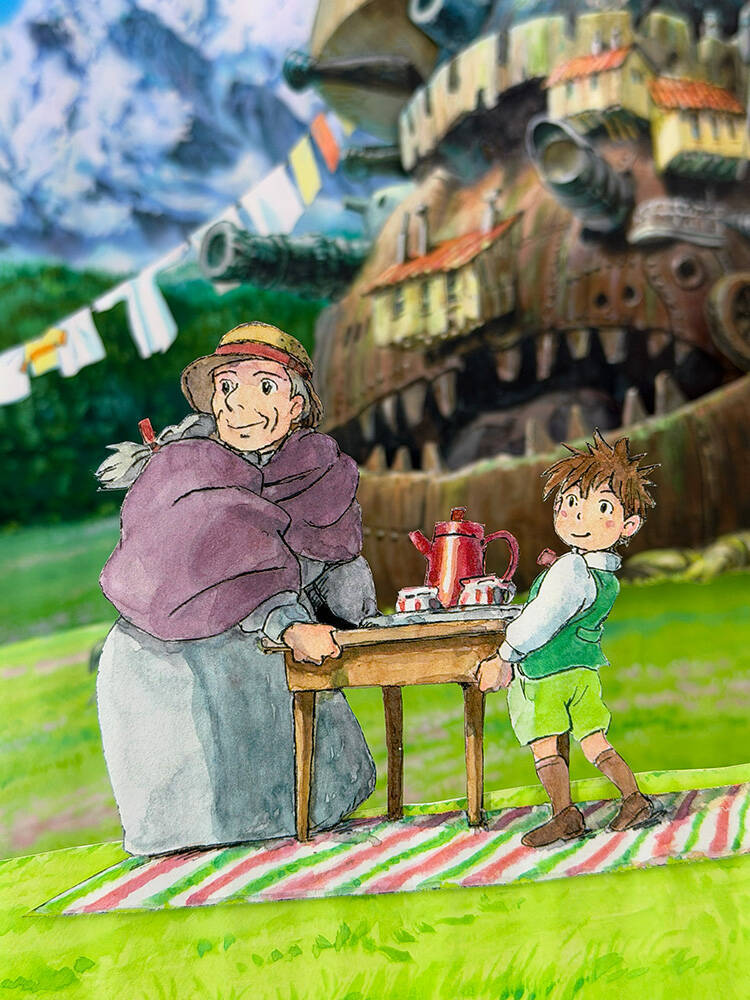 ジブリパークで『パノラマボックス展』開催。ジェシー、アイナが声優の短編映画『魔女の谷の夜』上映も