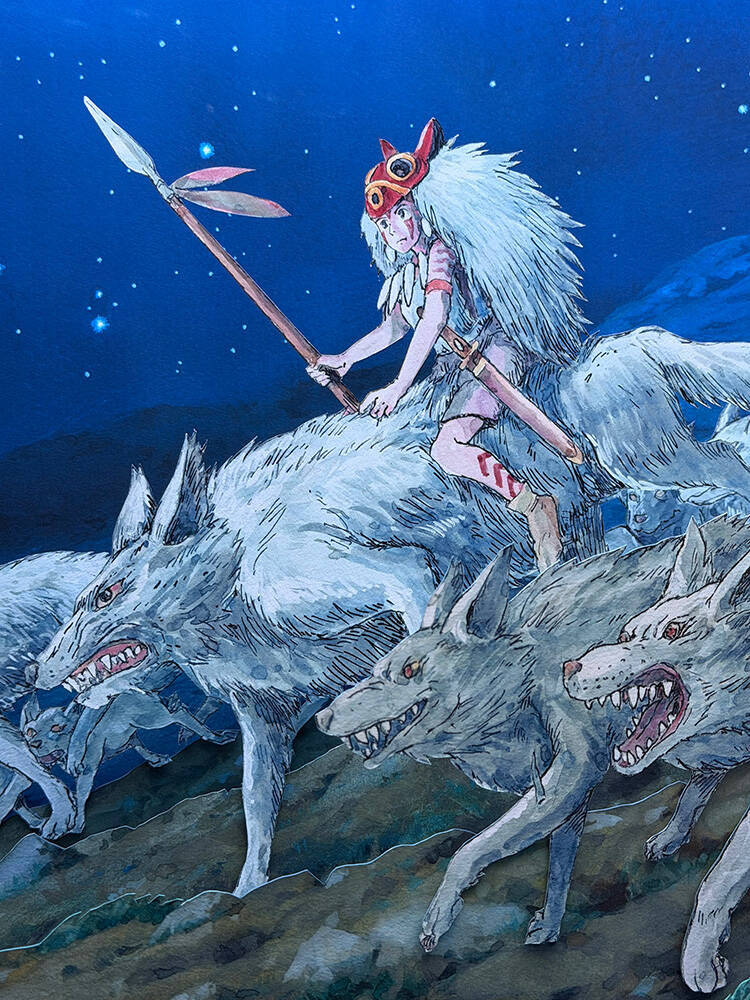 ジブリパークで『パノラマボックス展』開催。ジェシー、アイナが声優の短編映画『魔女の谷の夜』上映も
