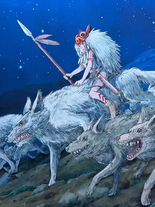 「ジブリパークで『パノラマボックス展』開催。ジェシー、アイナが声優の短編映画『魔女の谷の夜』上映も」の画像