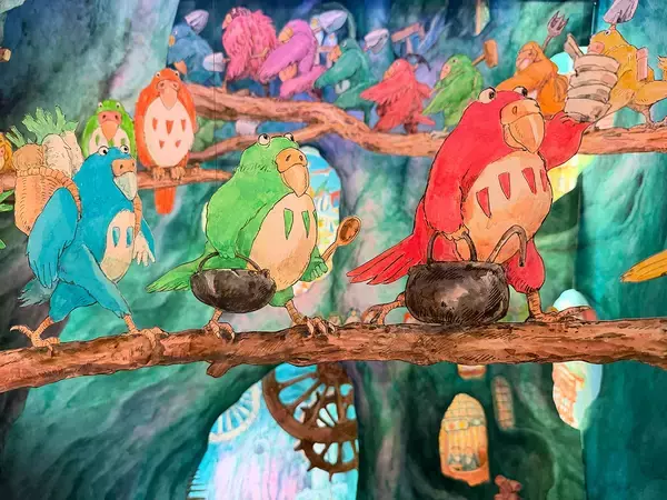 「ジブリパークで『パノラマボックス展』開催。ジェシー、アイナが声優の短編映画『魔女の谷の夜』上映も」の画像