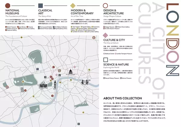 「世界の美術館グッズを集めた『AMUSEUM』第3弾はロンドン特集。7月18日から上野で開催」の画像