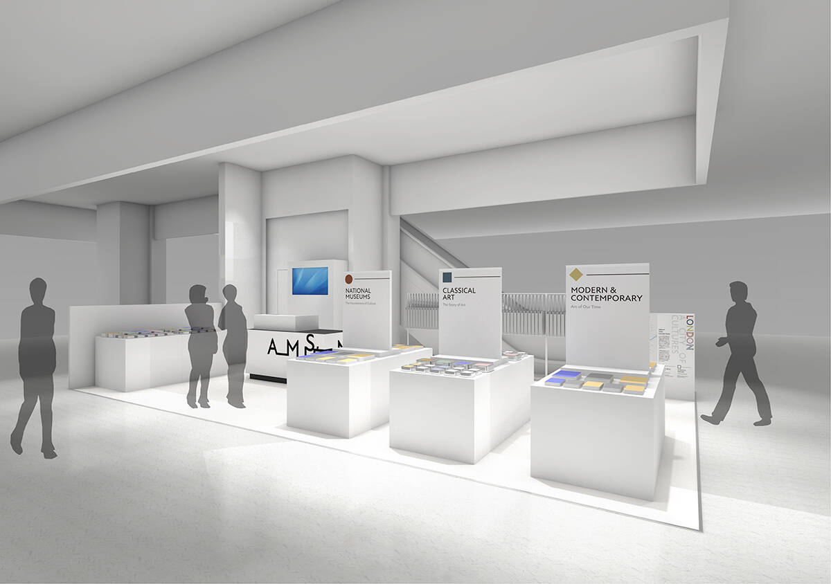 世界の美術館グッズを集めた『AMUSEUM』第3弾はロンドン特集。7月18日から上野で開催