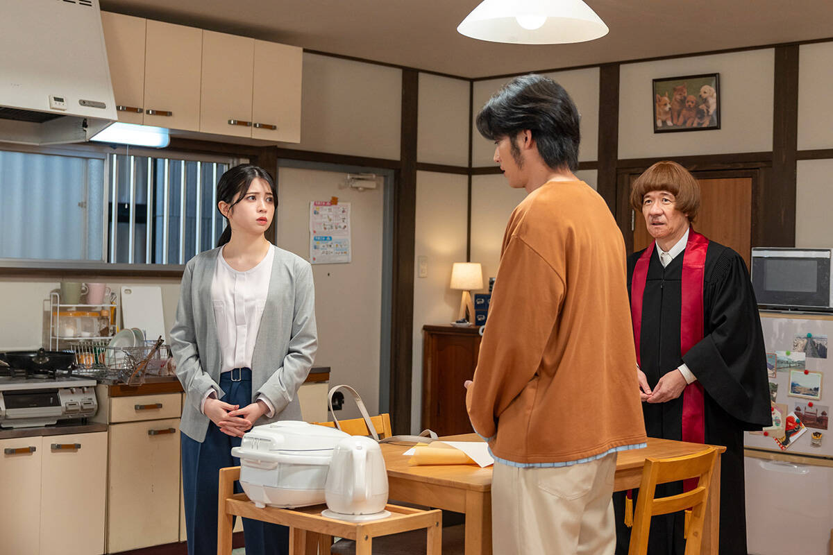 久保史緒里が内村光良扮する三津谷寛治からダメ出し。NHK『LIFE!夏』8月11日放送