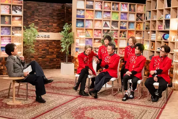 「Rockon Social ClubがNHK『SONGS』に登場。男闘呼組メドレー、堺正章、段田安則とコラボも」の画像