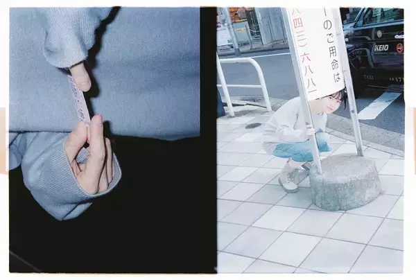 「上村窓写真連載vol.3『どこだよここは だれだよきみは』〜冨樫優花と街を歩く〜」の画像