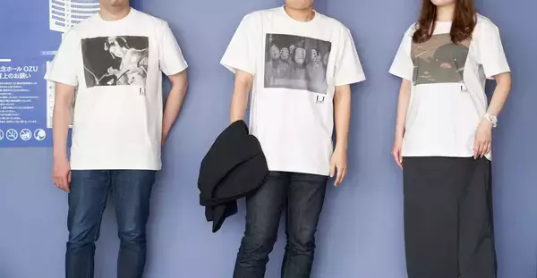 国立映画アーカイブ初のオリジナルTシャツ登場。『狂った一頁』『瀧の白糸』『沼の大将』の3種