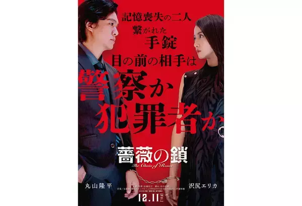 丸山隆平×沢尻エリカW主演映画『薔薇の鎖』12月11日公開。主題歌・音楽は斉藤和義