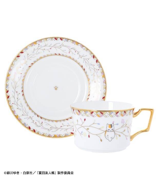 『夏目友人帳』ニャンコ先生をモチーフにしたカップ＆ソーサーがノリタケから登場