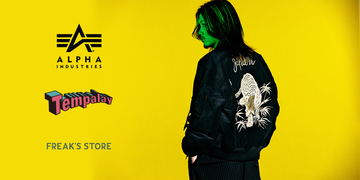 Tempalay×Alpha Industries×FREAK'S STOREのコラボMA-1＆スカジャンが登場