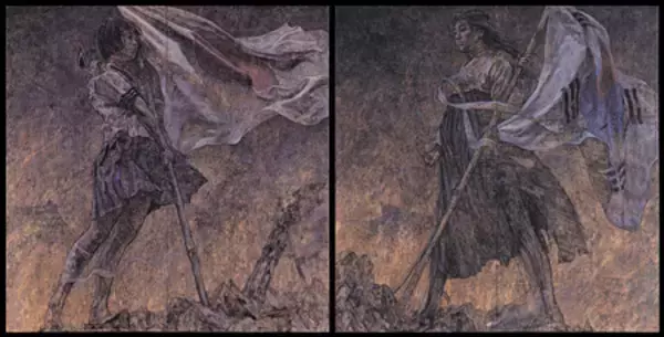 会田誠が壁画を公開制作、個展『世界遺産への道!!　会いにいけるアーティストAMK48歳』