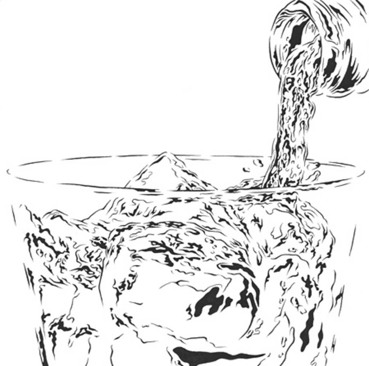 黒田潔個展 Water に約40点 水 のモチーフをモノクロで描く 15年7月14日 エキサイトニュース