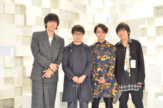 NHK『天気の子』特番でRADWIMPSが主題歌4曲披露＆新海誠と制作の裏話を語る