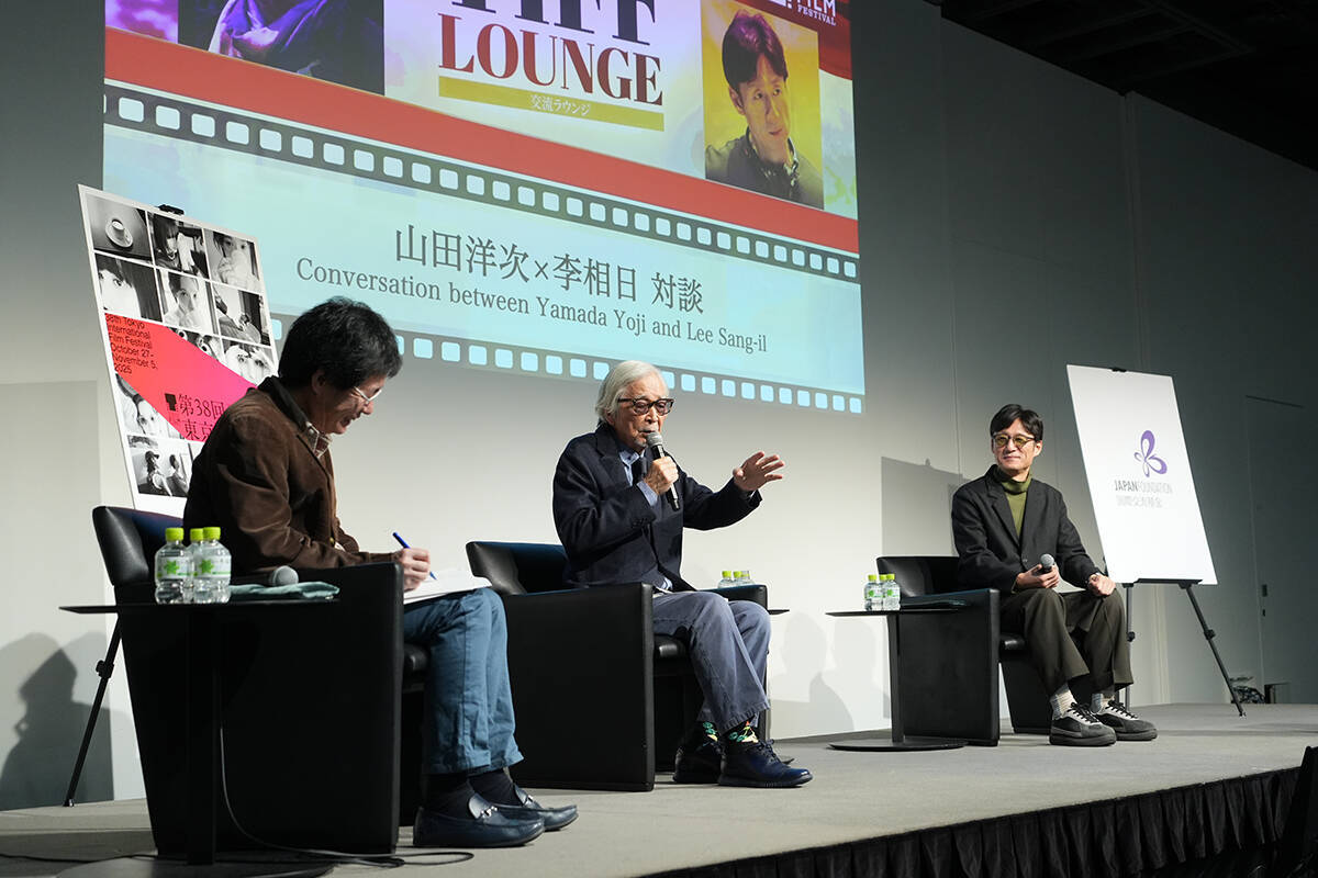 巨匠、山田洋次監督が語る『国宝』の面白さ。李相日監督とのトークで質問攻め「とても感心したなあ」