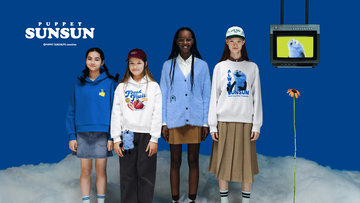 パペットスンスン×GUがコラボ。スンスンたちのレトロでポップなアイテムが登場