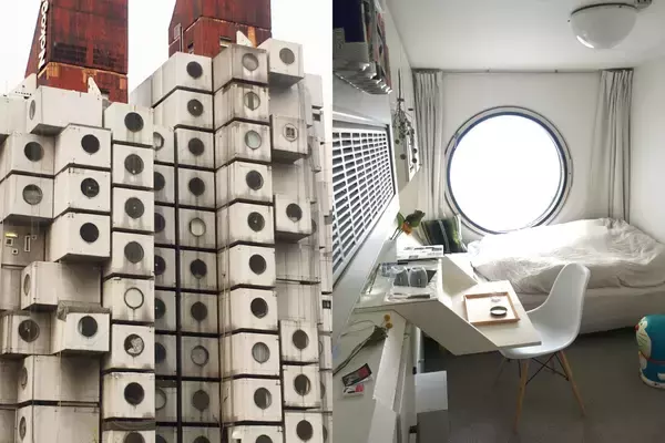 解体開始の中銀カプセルタワーに魅せられた元住人がつづる記録 「雨漏りする10平米、無限に広く思えた」