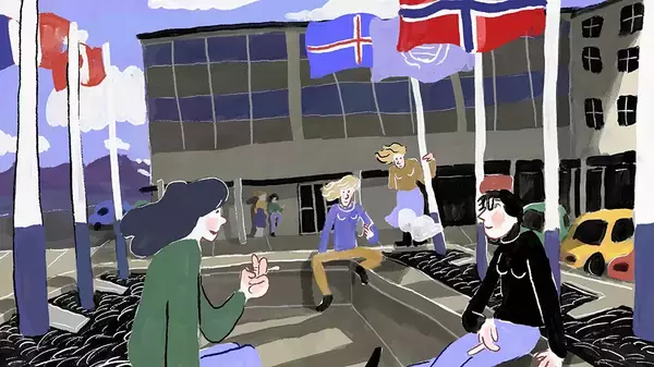 「ストライキでなく「休日」と呼び、90％の女性が参加。アイスランドの奇跡を記録した映画インタビュー」の画像