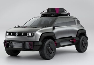 新しいルノー キャトルは電気で走る小型SUVに。次期型を示唆するコンセプトカーが初公開
