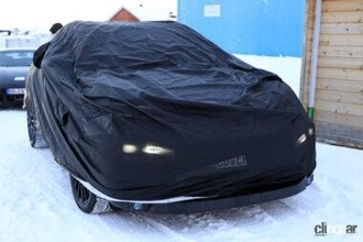 ポルシェ マカン、EV版は新車名採用の可能性も!? 最新プロトタイプが豪雪地帯でテスト中