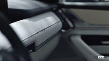 マツダCX-60新型SUV、上質なインテリアを先行公開！【動画】
