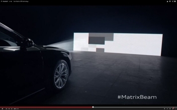 ヘッドライトという次元じゃないアウディのマトリクスLED【動画】