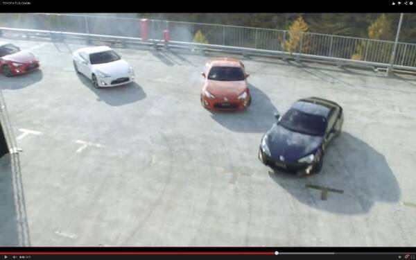 ドリフトと ピタゴラ装置 的仕掛けが楽しいトヨタのcm 動画 2014年11月26日 エキサイトニュース