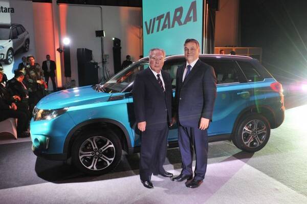 新型エスクード 新型vitara ビターラ がハンガリーでラインオフ 15年3月6日 エキサイトニュース