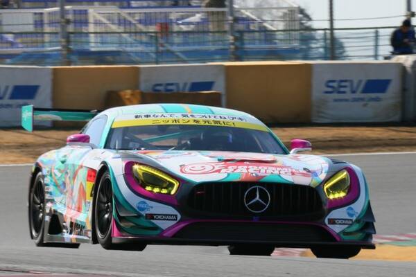 Super Gt16 グッドスマイルレーシングの初音ミクamg Gt3 筑波でシェイクダウン 16年2月22日 エキサイトニュース
