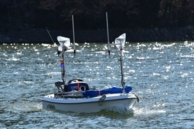 クルマの自動走行開発を加速させる、ヤマハの無人観測艇技術