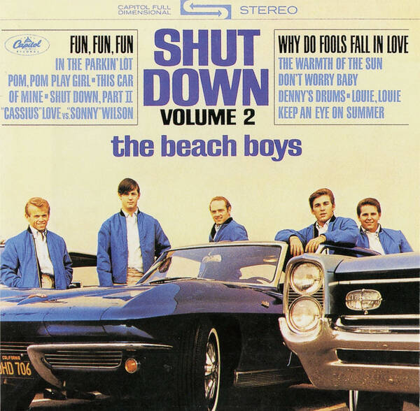 カージャケno 001 ホットロッド全盛期 メンバーの愛車が登場 Shut Down Volume 2 The Beach Boys ザ ビーチ ボーイズ 1964 17年6月1日 エキサイトニュース