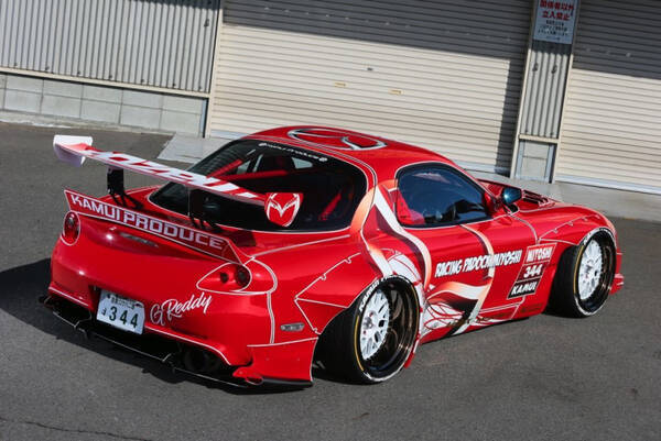 Option誌 人気投票1位 シグネチャーウイングとホワイトラインで引き出すワイド ローを極めた 魂動 Fd3s 18年11月15日 エキサイトニュース