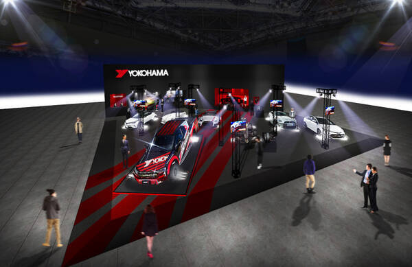 東京オートサロン19 横浜ゴムはadvan最強のストリートスポーツタイヤ Advan Neova のコンセプトモデルを披露 18年12月25日 エキサイトニュース