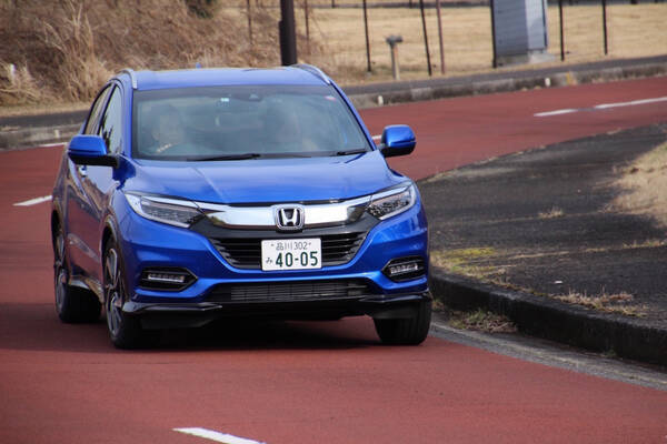 ホンダ ヴェゼル1 5lターボ試乗 高速道路で真価を発揮する ツーリング の名に恥じない気持ちのいい走り 19年2月日 エキサイトニュース