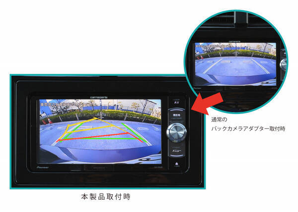 トヨタ車 ホンダ車に対応するバックカメラの変換アダプターが発売 純正ナビでもガイド線が表示可能に 19年5月2日 エキサイトニュース