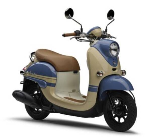 レトロなヤマハの原付スクーター ビーノ に22年モデル ポップなツートーン2色を追加 22年3月2日 エキサイトニュース