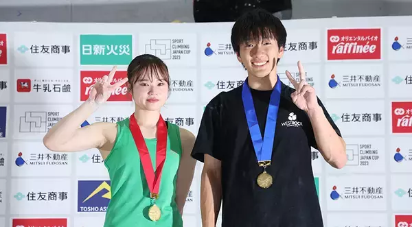 ジュニアで田宮瑛人、小倉紗奈がユース初優勝【ボルダーユース日本選手権2023】