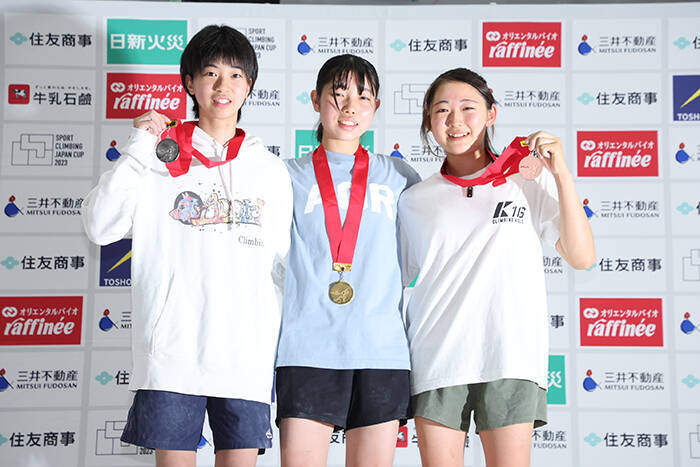 ジュニアで田宮瑛人、小倉紗奈がユース初優勝【ボルダーユース日本選手権2023】