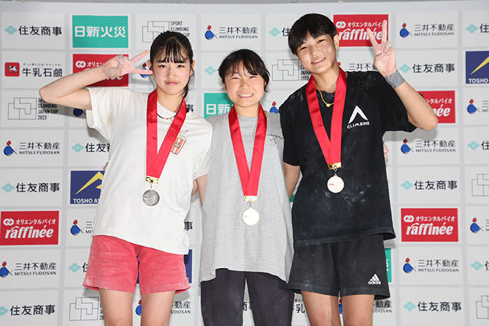 ジュニアで田宮瑛人、小倉紗奈がユース初優勝【ボルダーユース日本選手権2023】