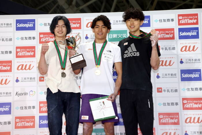 楢崎智亜　常に成長を続けたい