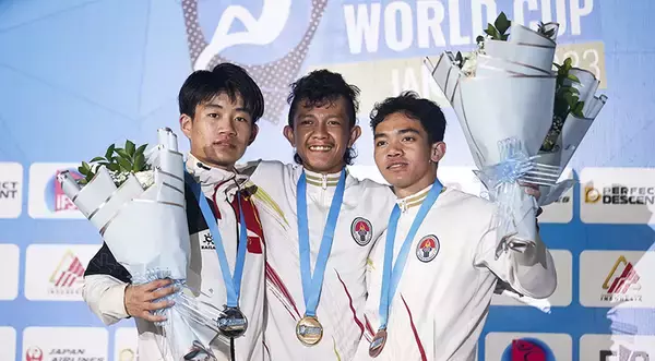 ラハジャティが自国開催でW杯初優勝　安川が日本新で7位入賞【スピードW杯2023第2戦 ジャカルタ大会】