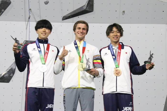 野中生萌がボルダリングで金！ 日本男女4人全員が表彰台【ワールドゲームズ2022】