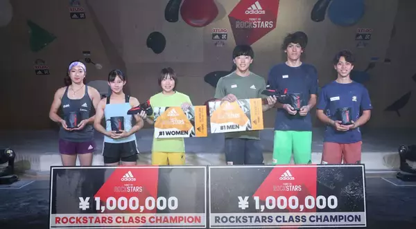 「藤井快が初、森秋彩が2度目の優勝／adidas ROCKSTARS TOKYO 2019」の画像